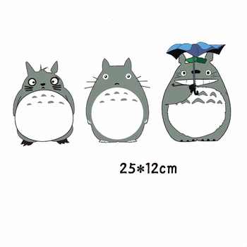 Animacinių filmų Totoro Pleistras Geležies Perdavimo Lopai Drabužius 