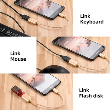 ANMONE USB C USB Adapterį C Tipo OTG Kabeliu, skirta 