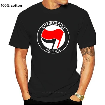 Antifascist Simbolis Antifa Logotipas Antifascism Marškinėliai