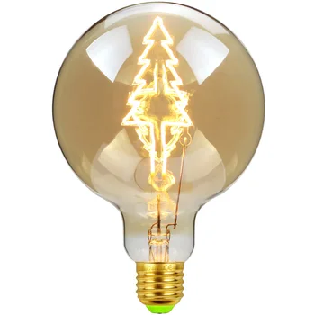 Antikvariniai LED lemputės Kūrybos Minkšta šviesa kalėdų eglutė 110V, 220V, Dekoratyvinis Sferiniai šilta šviesa Asmeninį retro lempa E27 4W