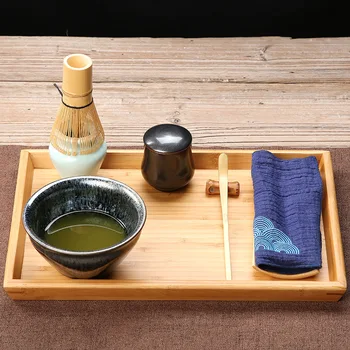 Arbata stovėti Matti maišyti teptuku Japonų arbatos ceremonija arbatos užsakymo įrankis Matti arbatos rinkinys derinys šaukštelis arbatos placer