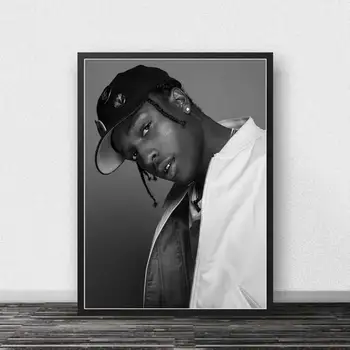 ASAP Rocky Spausdinti Plakato Reperis Plakatas Muzikos Žvaigždė Hip-Hop Reperis Spausdinti Sienos Nuotraukas Kambarį Namų Dekoro