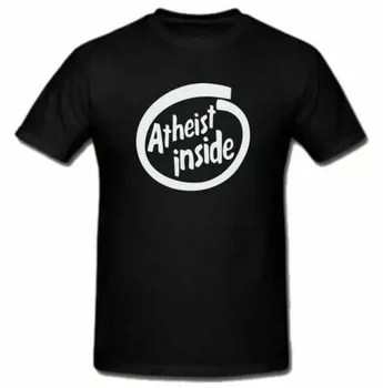 Ateistas Viduje marškinėliai Kovos su religija marškinėliai Tee