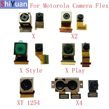 Atgal Galiniai Priekinės Kameros Flex Kabelis Motorola Moto X4 X X2 X Stiliaus X Žaisti XT1254 Pagrindinė Kamera Modulis Remontas, atsarginės Dalys
