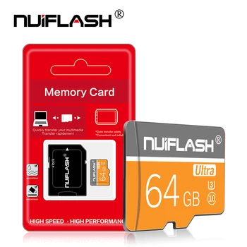Atminties Kortele 256 GB 128GB 64GB Didelės Spartos 32GB Micro sd kortele 128 gb TF/SD Kortelės Class10 Usb flash kortelės 