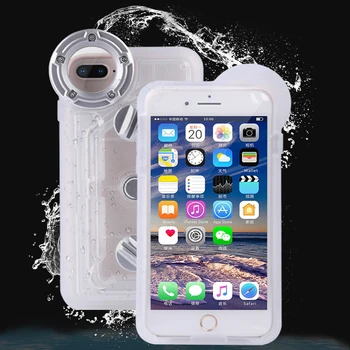 Atsparus vandeniui Telefono dėklas Skirtas Apple iPhone 11 X XR XS XSMAX Gylis Nardymas Povandeninis Plaukimas IP68 Sandarų Dangtelį TPU Plūduriuojantis Plaukti Krepšys