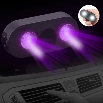 Automobilio Būklės UV Oro Valytuvas Geriamojo Oro Išleidimo Baktericidiniu Sterilizer UV LED Lempos, Avariniai