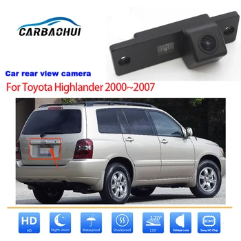 Automobilio Galinio vaizdo atsarginę Kamerą Toyota Highlander 2000 2001 2002 2003 2004 2005 2006 2007 HD vandeniui Grįžtamieji Parkavimo Kamera