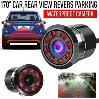 Automobilio galinio vaizdo vienos kameros automobilio 18.5 atbulinės eigos kamera su vaizdo perforuotas galiniai aukštos raiškos vizija atbulinės eigos šviesos 