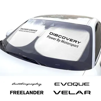 Automobilio priekinio Stiklo Stoglangis Skėtis Padengti Land Rover Evoque Discovery, Freelander Evoque Velar SVR Saulės Pavėsyje, Anti-UV Reflektorius