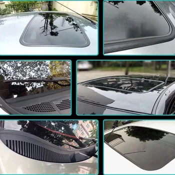 Automobilio stoglangį priekinio stiklo sandarinimo juostos, Automobilių durelių sandarinimo juostos garso izoliacija rainproof priekiniai ir galiniai stogo vandens įrodymas gumos juostelės