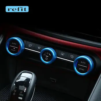 Automobilių oro kondicionieriai rankenėlę perjunkite mygtuką apdailos žiedas 