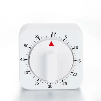 Balta 60 Minučių, Virtuvė Mechaninis Laikmatis Skaičiuoti Signalizacijos priminimo Įrankį, MUMS Lengva ir patvari naudoti virtuvės aplinka primena
