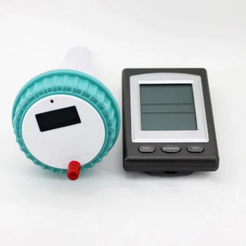 Baseinas Termometras LED Ekranas, Plūduriuojantis Belaidžio Spa Vonia Termometras už Vonios Baseinų, Tvenkinių Įrankiai