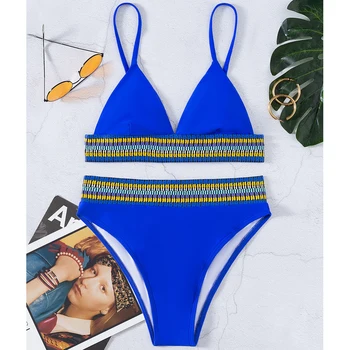 Be-X Aukšto juosmens bikini 2021 Spausdinti maudymosi kostiumėlį moterų plaukimo kostiumas Trikampis maudymosi kostiumėliai moterims, Sporto maudymosi kostiumą biquini vasaros sexy
