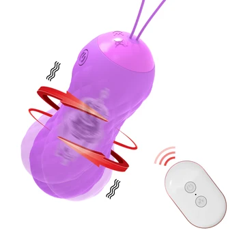 Belaidis Nuotolinio Valdymo Vibracija Meilės Kiaušinių G-Spot Simuliatorius Makšties Kamuolys Analinis Kaištis Vibratorius Masturbator Sekso Žaislai Moterims Suaugusiųjų