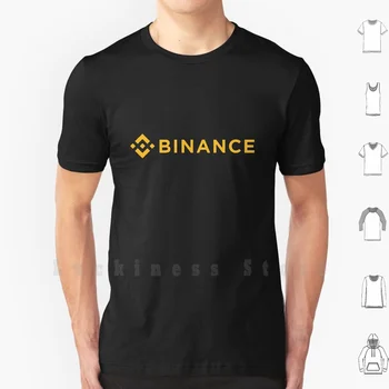 Binance T-Shirt - Kriptografijos Marškinėliai - Binance Marškinėliai T Shirt 6xl Medvilnės Kietas Tee Eos Blockcat Adxt Slenksčio Fomo Gpgb Pagrindinį Dėmesį Toke
