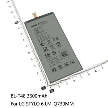 BL-T46 BL-T48 BL-T49 Baterija LG V60 V60ThinQ LMV600VM STYLO 6 LM-Q730MM K510 K51S LM-K410BMW LM-K51 telefono Baterijos