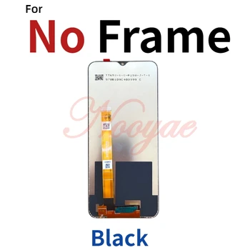 Black LCD Jutiklis Oppp A8 A11 A11x A5 A9 A31 2020 Jutiklinis Ekranas skaitmeninis keitiklis Ekrano Stiklo objektyvas Visiškai Asamblėja Rėmelį