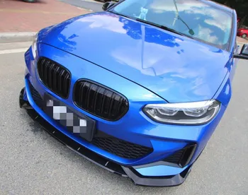 BMW NAUJAS 1 Serijos F52 Priekiniai lūpos bamperis lūpų Spoileris PP Medžiaga F52 sedanas galiniai kamieno sparno P stiliaus 118i 120i 2017-2019