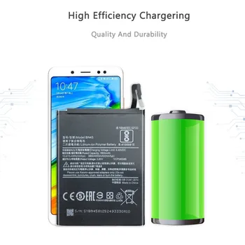 BN45 Mobiliojo Telefono Bateriją Xiaomi Redmi 5 Pastaba Note5 Pakeitimo Baterija 4000mAh BN45