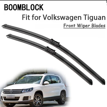 BOOMBLOCK 2VNT Priekiniai priekinio, galinio Stiklo Valytuvų Mentės Volkswagen Tiguan VW Tiguan. 2016 M. 2017 M. 2018 M. 2013-M. Priedai