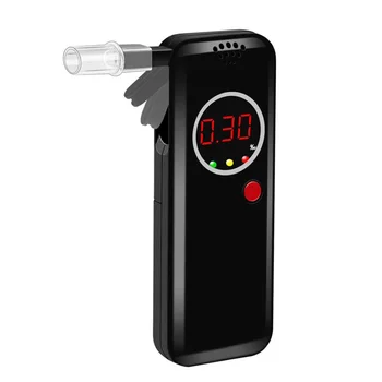 Breathalyzer Nešiojamų Alkoholio Kvapą LCD Ekranas Testeris Su 6 Kandikliai Automobilių Elektronikos Priedai Lašas Laivybos