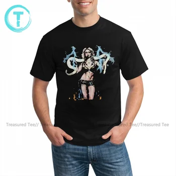 Britney Spears T-Shirt Pagrindinis Nuostabus Medvilnės Marškinėliai Spausdinami Trumpas Rankovės Marškinėliai Vyrams 5XL