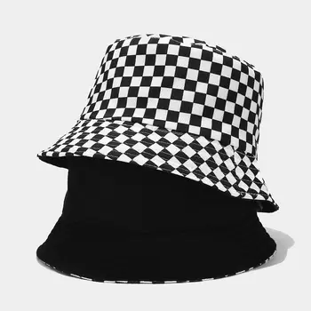 Bucket Hat Butas Žvejybos Hat Hip-Hop Pledas Bžūp Kepurės Rudenį Tinklelis Mados Dizaino Žvejys Skrybėlę