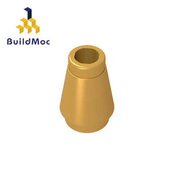 BuildMOC 59900 Kūgio 1x1 Viršuje Groove mūrinis aukštų technologijų Įvedimo Sugauti Statybinių Blokų Dalys 