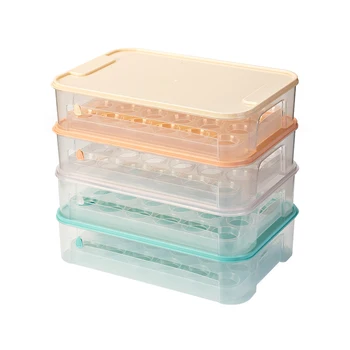 Buitinių 24 tinklelis kiaušinių dėžutės šaldytuvas talpinimo virtuvės maisto konservavimo laikymo dėžutė kiaušinių lentynos valdos kiaušinių artefaktas