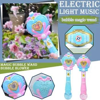 Burbulas Mašina Žaislų Fėja Stick Stebuklinga Mergina Švyti Muzikos Tėvų-Vaikų Žaislas Filė Magique Paplūdimio Fidget Žaislas, 