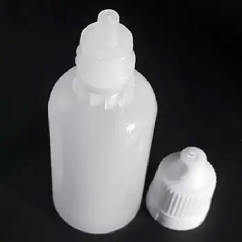 Buteliukas 20ml Mini Trijų dalių Tuščių Plastikinių Butelių Išspausti Skystu rašalu Naftos užkratas butelius dėl Mokyklos Buveinės