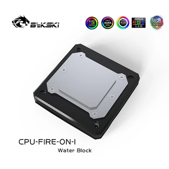 Bykski CPU Water Block RGB Su skystųjų KRISTALŲ Termometras Ekranas, Skysčio Aušintuvas Intel LGA 1366,115 X,20XX, 5V/12V SYNC, CPU-UGNIS-ANT-I