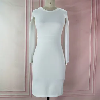Bžūp Rožinė Rankovių Vasaros Suknelė Moterims Afrikos Elegantiška Baltos Aukštos Juosmens Bodycon Šaliai, Skraistės Femme 2021 Office Maxi Plus Size Vestidos