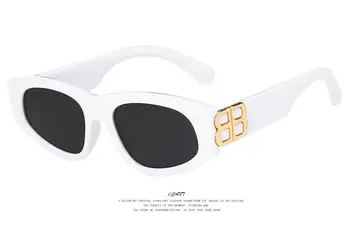 Cat Eye Akiniai nuo saulės Moterims Mados 2021 Prekės Dizaineris Spalvos Gradientas Objektyvas Saulės Akiniai Cool B Šalis Paplūdimio UV400 Akiniai
