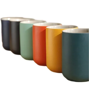 CHANSHOVA 180ml Keramikos Paprasta asmenybė, mielas kavos puodeliai teacup Gėrimo taurei spalva Kinų porceliano H598