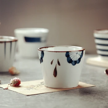 CHANSHOVA 195ml Kinijos modernaus stiliaus Rankų dažytos Keramikos teacup arbatos rinkinys Kavos puodelio, puodelis Kinijos Porceliano H646