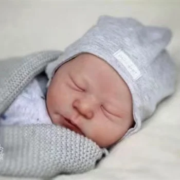 Chase Reborn Baby Rinkinio Žavinga Naujagimis Miega Lėlės Vinilo Nebaigtų Unpainted Tuščių Formų 
