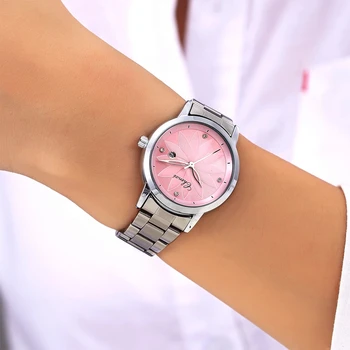 CHENXI Top Brand Sidabro Prabangų Laikrodį Moterims Mados Aukštos Kokybės Plieno Apyrankė Kvarciniai Laikrodžiai Relogio Feminino