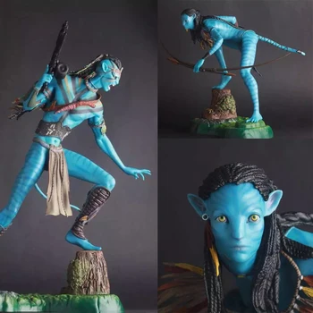 Crazy Žaislai, 1:6 Avatar 2 Neytiri & Jake Sully Statula PVC Paveikslas Modelis, Žaislai 50cm