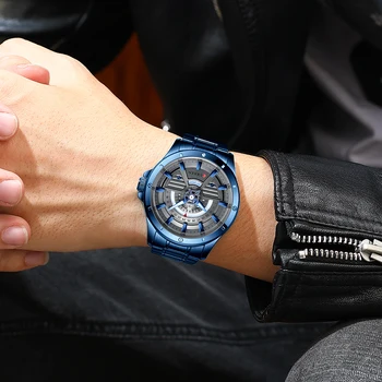 CURREN vyriškų Laikrodžių Mados Kūrybos Pora Laikrodis Kvarcinis Laikrodis su Nerūdijančio Plieno Relogio Masculino