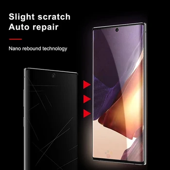 Dangtelis skirtas Samsung Galaxy note, 20 Ultra 10 lite 9 8 s20 FE hidrogelio filmas Ne Stiklo s10 s10e s8 s9 plus s7 telefono screen protector