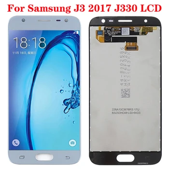 Dead Pixel J330F LCD Samsung Galaxy j3 skyrius 2017 J330 J330FN J330DS j3 skyrius Pro LCD Ekranas Jutiklinis Ekranas skaitmeninis keitiklis Surinkimas Remontas