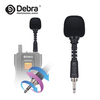 Debra Mini Nešiojamieji Kondensatoriaus Mikrofonas Laidinis Mikrofonas Išmanųjį telefoną Įrašymo ,DSLR Fotoaparatas Interviu