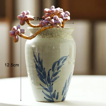 Derliaus sultingas gėlių vazonas Kinų keramikos puodą, sodo reikmenys Macetas decorativas Augalų bonsai puodai namų dekoro blumentopf