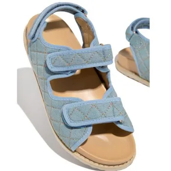 Didelio dydžio Romos moteriški sandalai vasarą naujų kvėpuojantis platforma sandalias apačioje moterų šlepetės skaidres madingų moterų batai