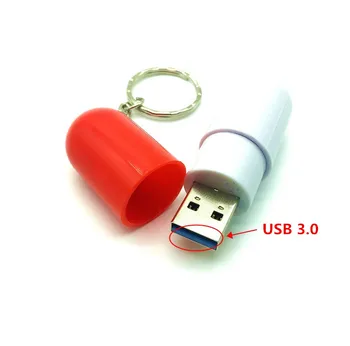Didelės Spartos USB 3.0 tablečių Formos USB flash drive, pen drive 4GB 8GB 16GB medicina, Memory Stick, usb pendrive usb creativo Dovana