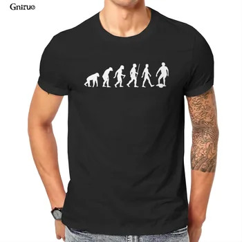 Didmeninė Onewheel Evoliucija - Balta Vyrai T-Shirt Mados Punk Anime Streetwear Tees 104796