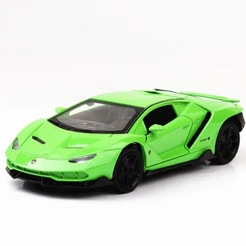 Diecast 1:32 Lydinio Modelio Automobilių Miniatiūriniai Lamborghini LP770-4 Modeliavimas Superautomobilį Vaikų Gimtadienio Dovanos Karšto Parduoti Naują Automobilį, Žaislai